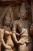 Mamallapuram - Tamil Nadu. The five Rathas. the Arjuna Ratha. 